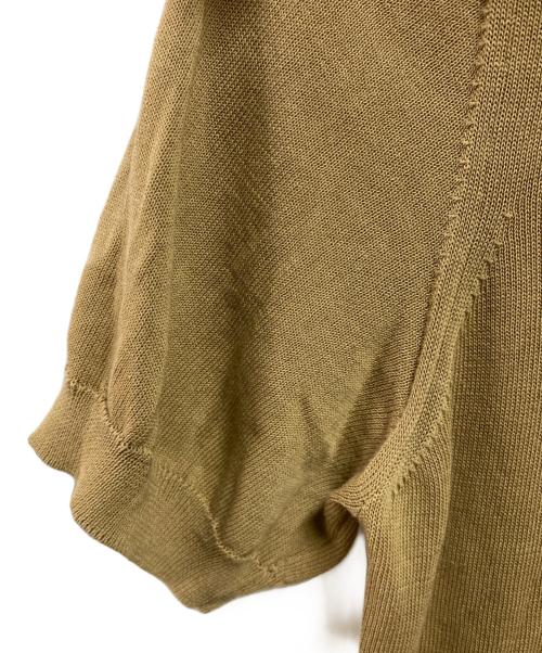 Zanone（ザノーネ）Zanone (ザノーネ) 半袖ニット ベージュ サイズ:50の古着・服飾アイテム
