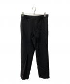 Acne studiosアクネ ストゥディオス）の古着「モヘアブレンドトラウザーズロングパンツ」｜ブラック