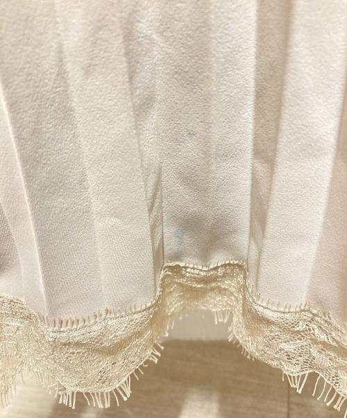 HER LIP TO（ハーリップトゥ）HER LIP TO (ハーリップトゥ) Butterfly Collar Pleated Dress ベージュ サイズ:Mの古着・服飾アイテム