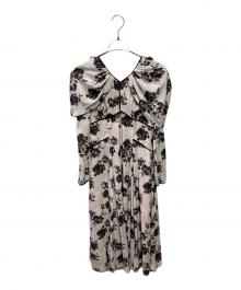 HER LIP TO（ハーリップトゥ）の古着「Winter Rose Dress」｜ホワイト