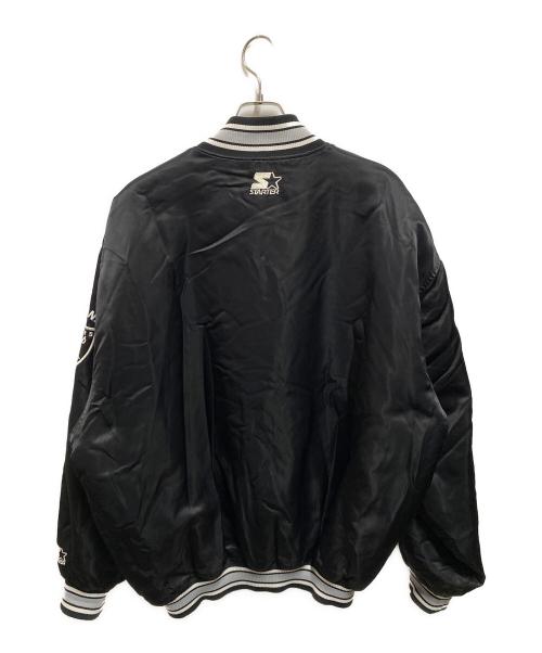 STARTER（スターター）STARTER (スターター) スタジャン ブラック サイズ:2ＸＬの古着・服飾アイテム