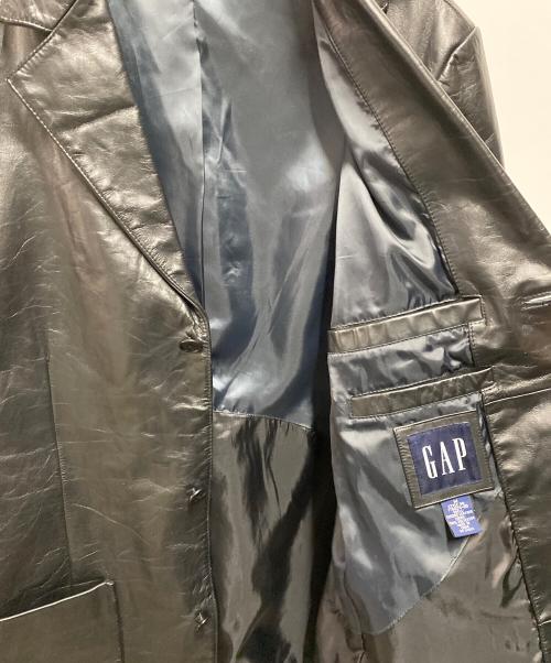 OLD GAP（オールドギャップ）OLD GAP (オールドギャップ) レザージャケット ブラック サイズ:Ｍの古着・服飾アイテム