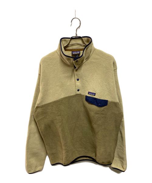 Patagonia（パタゴニア）Patagonia (パタゴニア) Synchilla Snap-T アイボリー サイズ:Lの古着・服飾アイテム
