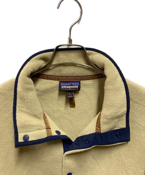 Patagonia（パタゴニア）Patagonia (パタゴニア) Synchilla Snap-T アイボリー サイズ:Lの古着・服飾アイテム