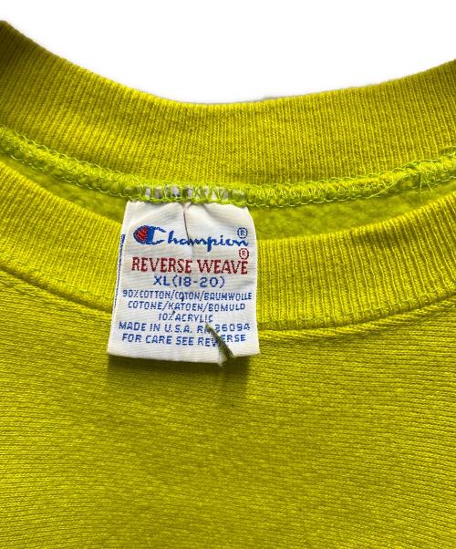 Champion（チャンピオン）Champion (チャンピオン) 90sリバースウィーブスウェット グリーン サイズ:ＸＬの古着・服飾アイテム