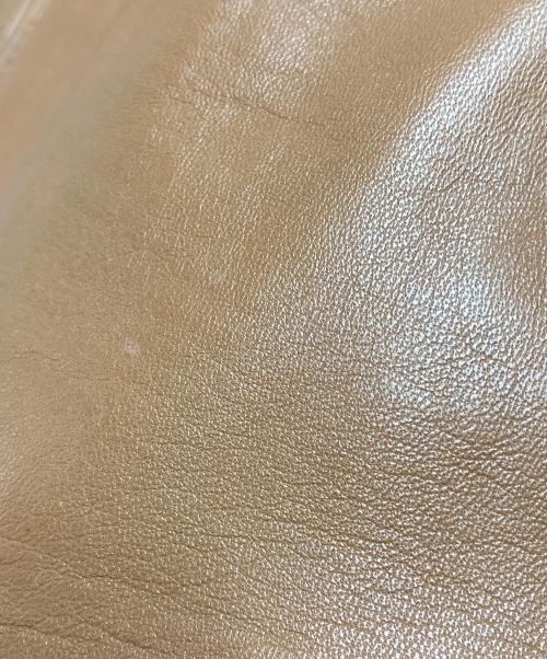 The Duffer of ST.George（ザ ダファーオブセントジョージ）The Duffer of ST.George (ザ ダファーオブセントジョージ) ラムレザージャケット ブラウン サイズ:Ⅼの古着・服飾アイテム