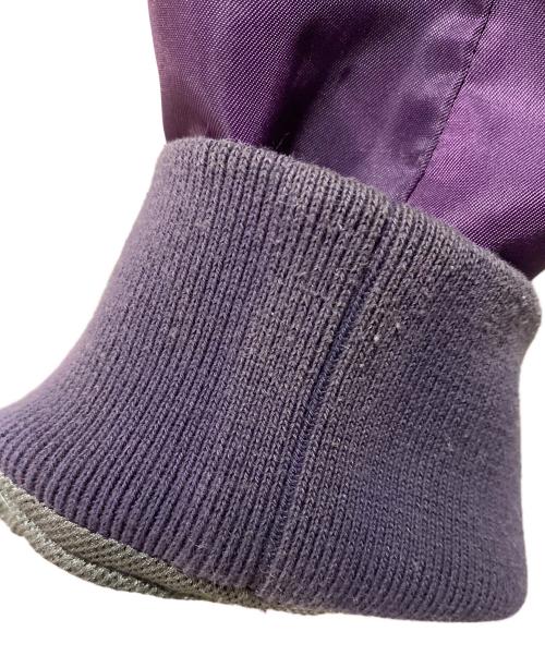 Hysteric Glamour（ヒステリックグラマー）Hysteric Glamour (ヒステリックグラマー) ワッペン付ナイロンフーデッドジャケット パープル サイズ:Ｓの古着・服飾アイテム