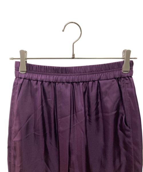 theory（セオリー）theory (セオリー) Mod Silk Twill Pull On Pant パープル サイズ:XSの古着・服飾アイテム