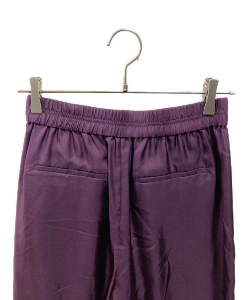 theory（セオリー）theory (セオリー) Mod Silk Twill Pull On Pant パープル サイズ:XSの古着・服飾アイテム