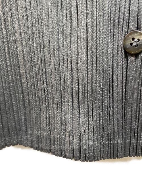 PLEATS PLEASE（プリーツプリーズ）PLEATS PLEASE (プリーツプリーズ) プリーツシャツ グレー サイズ:3の古着・服飾アイテム