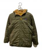 Patagoniaパタゴニア）の古着「キッズ・リバーシブル・レディ・フレディ・フーディ」｜オリーブ