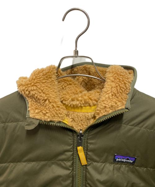 Patagonia（パタゴニア）Patagonia (パタゴニア) キッズ・リバーシブル・レディ・フレディ・フーディ オリーブ サイズ:Ｓの古着・服飾アイテム