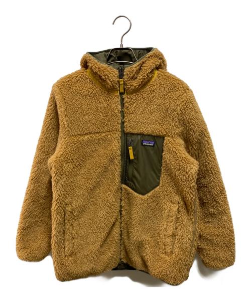 Patagonia（パタゴニア）Patagonia (パタゴニア) キッズ・リバーシブル・レディ・フレディ・フーディ オリーブ サイズ:Ｓの古着・服飾アイテム
