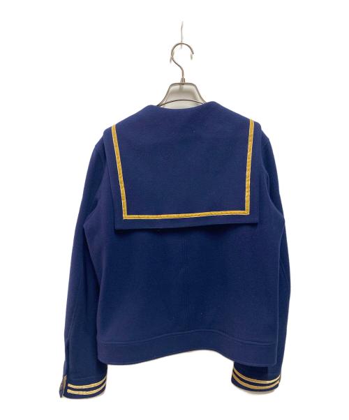 BED J.W. FORD（ベッドフォード）BED J.W. FORD (ベッドフォード) セーラーカラージャケット ネイビー サイズ:1の古着・服飾アイテム