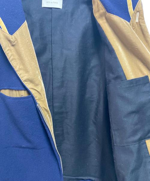 BED J.W. FORD（ベッドフォード）BED J.W. FORD (ベッドフォード) セーラーカラージャケット ネイビー サイズ:1の古着・服飾アイテム