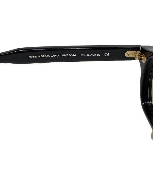 NOCHINO OPTICAL（ノチノオプティカル）NOCHINO OPTICAL (ノチノオプティカル) サングラス ブラック サイズ:46□23-144の古着・服飾アイテム