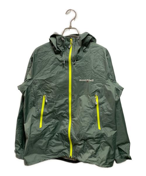 mont-bell（モンベル）mont-bell (モンベル) レインダンサージャケット グリーン サイズ:Ｌの古着・服飾アイテム
