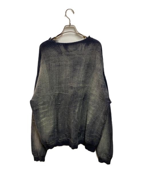 DIESEL（ディーゼル）DIESEL (ディーゼル) 24SS K-KLEVER SWEATER ネイビー サイズ:Ｌの古着・服飾アイテム
