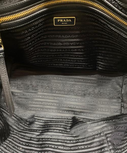 PRADA（プラダ）PRADA (プラダ) TESSUTOトートバッグ ブラックの古着・服飾アイテム