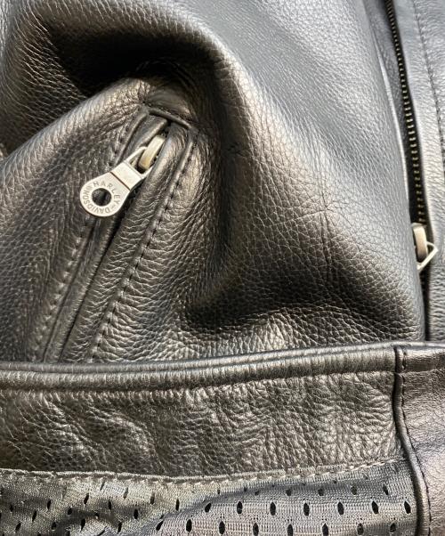 HARLEY-DAVIDSON（ハーレーダビッドソン）HARLEY-DAVIDSON (ハーレーダビッドソン) Reflective Skull Leather Jacket ブラック サイズ:Ｍの古着・服飾アイテム