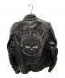 HARLEY-DAVIDSON (ハーレーダビッドソン) Reflective Skull Leather Jacket ブラック サイズ:Ｍ：23000円