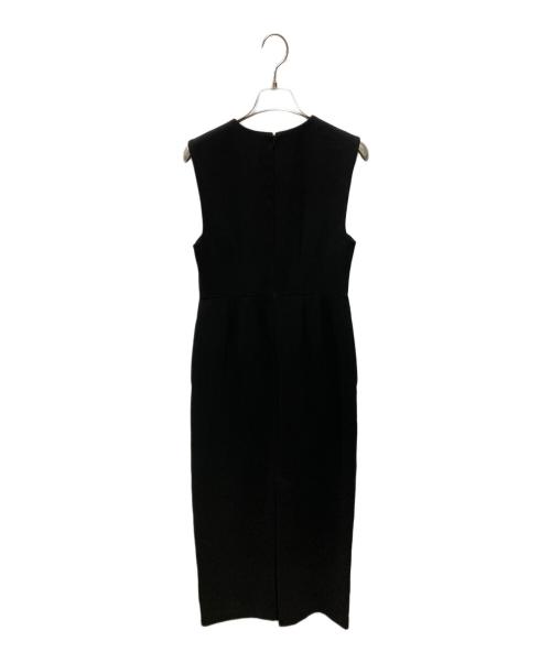 ENFOLD（エンフォルド）ENFOLD (エンフォルド) MINIMAL SLEEVELESS DRESS ミニマルスリーブレスドレス 300GA133-0380 ブラック サイズ:38の古着・服飾アイテム