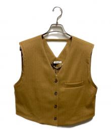 NOUNLESS（ナウンレス）の古着「Retro Padded Vest Jacket」｜ブラウン