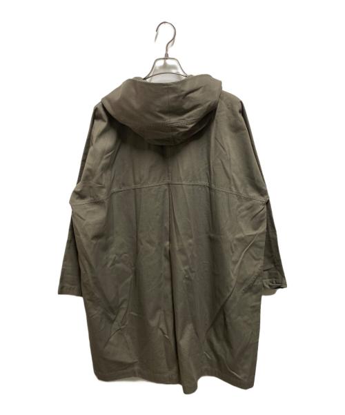 babaghuri（ババグーリ）babaghuri (ババグーリ) ダブルブレストフーデッドコート グリーン サイズ:Ｍの古着・服飾アイテム