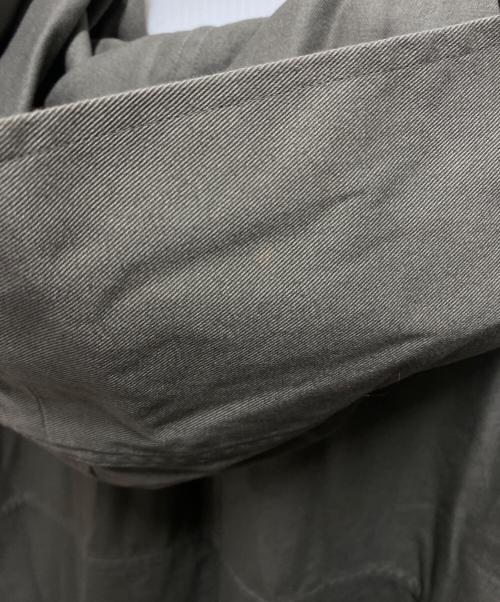 babaghuri（ババグーリ）babaghuri (ババグーリ) ダブルブレストフーデッドコート グリーン サイズ:Ｍの古着・服飾アイテム