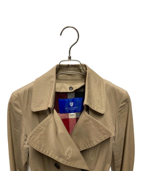 BLUE LABEL CRESTBRIDGE（ブルーレーベルクレストブリッジ）BLUE LABEL CRESTBRIDGE (ブルーレーベルクレストブリッジ) ライナー付トレンチコート ベージュ サイズ:36の古着・服飾アイテム