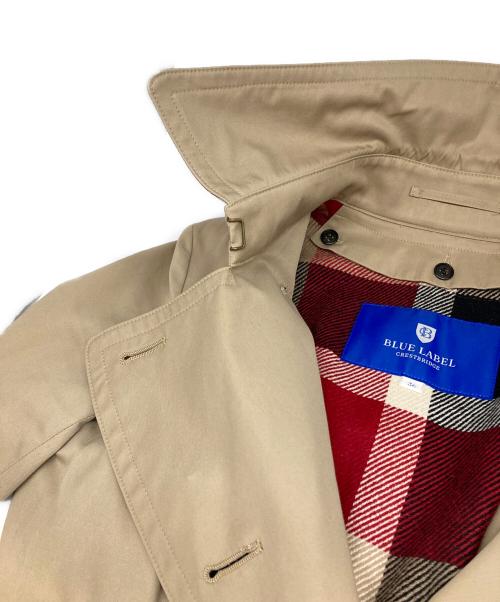BLUE LABEL CRESTBRIDGE（ブルーレーベルクレストブリッジ）BLUE LABEL CRESTBRIDGE (ブルーレーベルクレストブリッジ) ライナー付トレンチコート ベージュ サイズ:36の古着・服飾アイテム