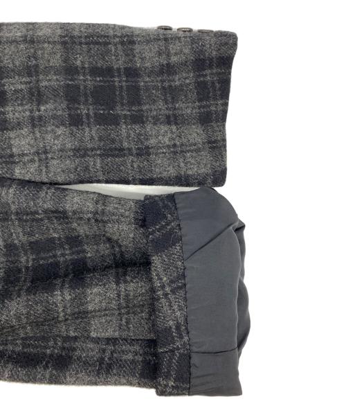 COMME des GARCONS HOMME（コムデギャルソン オム）COMME des GARCONS HOMME (コムデギャルソン オム) 90’s ウールチェック2Bジャケット ブラック サイズ:Ｓの古着・服飾アイテム