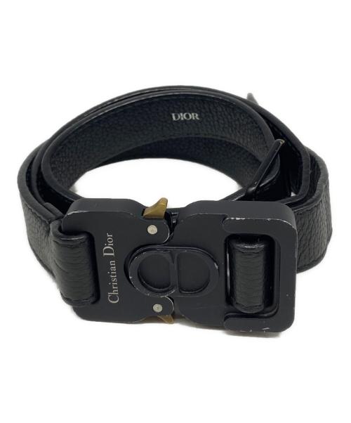 DIOR HOMME（ディオール オム）DIOR HOMME (ディオール オム) ベルト ブラックの古着・服飾アイテム