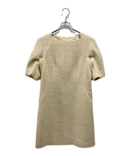 CYCLAS（シクラス）CYCLAS (シクラス) ツイードワンピース アイボリー サイズ:36 未使用品の古着・服飾アイテム