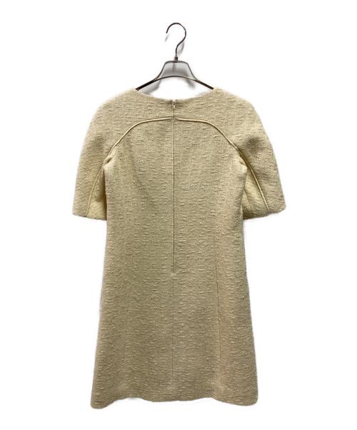 CYCLAS（シクラス）CYCLAS (シクラス) ツイードワンピース アイボリー サイズ:36 未使用品の古着・服飾アイテム