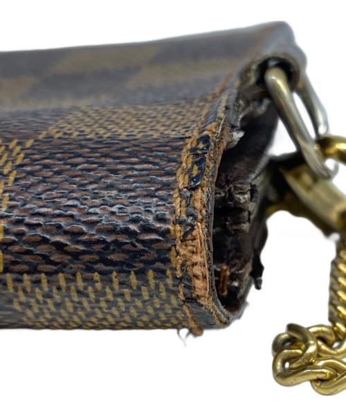 LOUIS VUITTON（ルイ ヴィトン）LOUIS VUITTON (ルイ ヴィトン) チェーン付長財布 ブラウンの古着・服飾アイテム