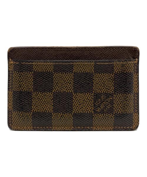 LOUIS VUITTON（ルイ ヴィトン）LOUIS VUITTON (ルイ ヴィトン) カードケース ブラウンの古着・服飾アイテム