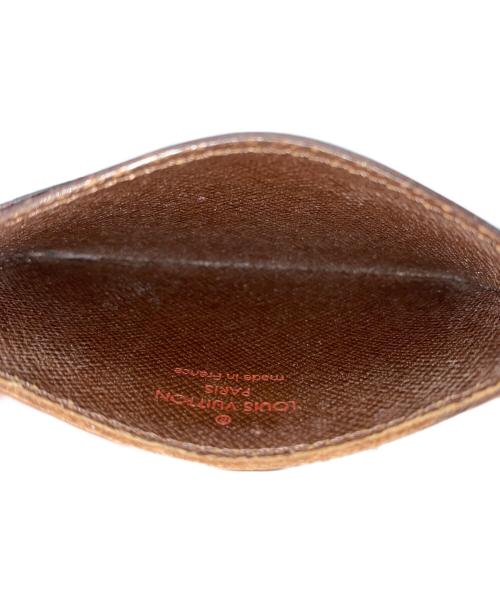 LOUIS VUITTON（ルイ ヴィトン）LOUIS VUITTON (ルイ ヴィトン) カードケース ブラウンの古着・服飾アイテム