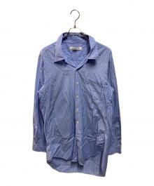 JUNYA WATANABE COMME des GARCONS（(ジュンヤワタナベ コムデギャルソン）の古着「ストライプロングシャツ」｜ブルー