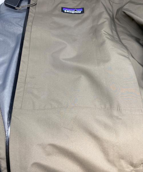 Patagonia（パタゴニア）Patagonia (パタゴニア) ボルダー・フォーク・レイン・ジャケット ブラウン サイズ:Ｌの古着・服飾アイテム