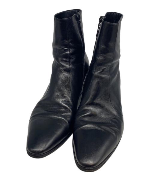 Saint Laurent Paris（サンローランパリ）Saint Laurent Paris (サンローランパリ) サイドジップブーツ ブラック サイズ:42の古着・服飾アイテム
