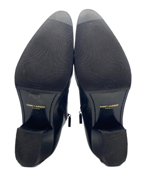 Saint Laurent Paris（サンローランパリ）Saint Laurent Paris (サンローランパリ) サイドジップブーツ ブラック サイズ:42の古着・服飾アイテム