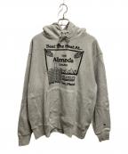 Champion REVERSE WEAVE×The Almeda Clubチャンピオン リバース ウィーブ×ザアラメダクラブ）の古着「パーカー」｜グレー