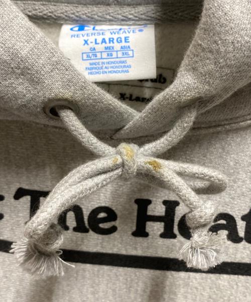 Champion REVERSE WEAVE（チャンピオン リバース ウィーブ）Champion REVERSE WEAVE (チャンピオン リバース ウィーブ) The Almeda Club (ザアラメダクラブ) パーカー グレー サイズ:ＸＬの古着・服飾アイテム