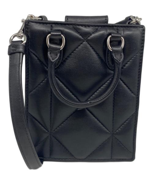 COACH（コーチ）COACH (コーチ) キルティング2wayバッグ ブラックの古着・服飾アイテム