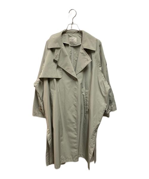 IENA（イエナ）IENA (イエナ) Pe/ポプリンオーバートレンチコート グリーン サイズ:ＦＲＥＥの古着・服飾アイテム