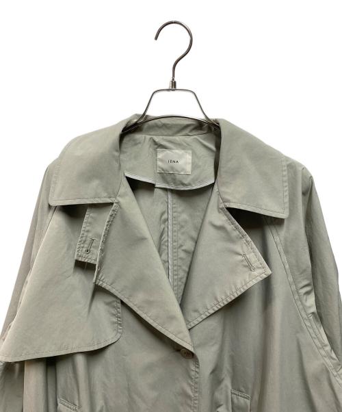 IENA（イエナ）IENA (イエナ) Pe/ポプリンオーバートレンチコート グリーン サイズ:ＦＲＥＥの古着・服飾アイテム