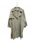 IENA（イエナ）の古着「Pe/ポプリンオーバートレンチコート」｜グリーン