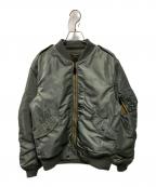 AVIREXアヴィレックス）の古着「L-2B VINTAGE FLIGHT JACKET」｜グリーン