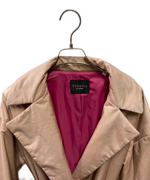VERMEIL par iena（ヴェルメイユ パー イエナ）VERMEIL par iena (ヴェルメイユ パー イエナ) 中綿コート ピンク サイズ:FREEの古着・服飾アイテム